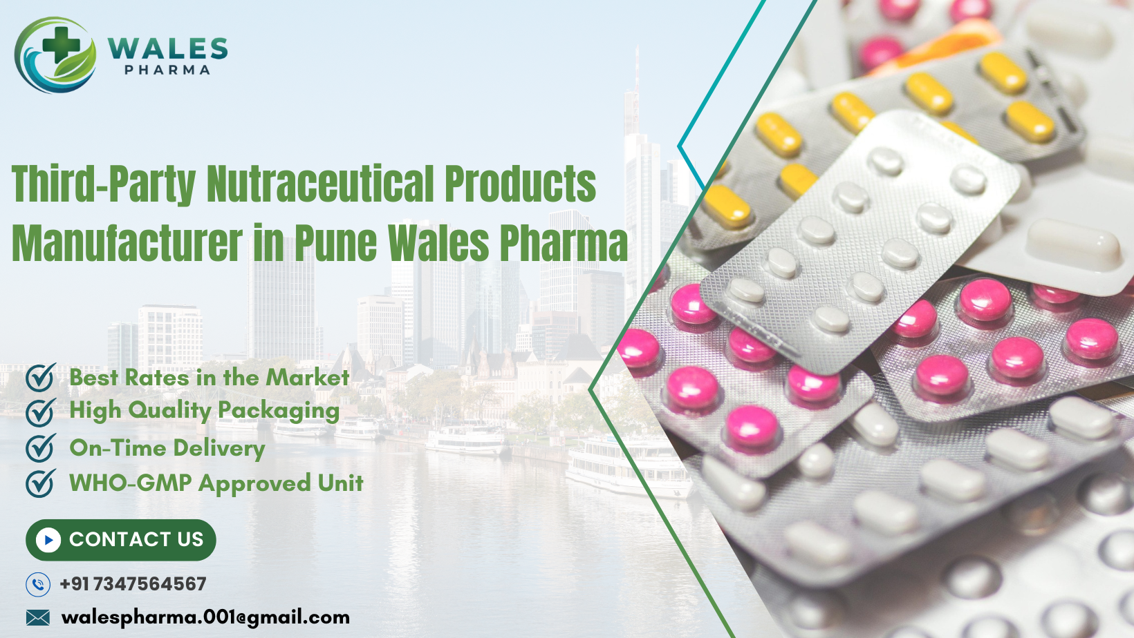 Third Party Nutraceuticals Products Manufacturer in Pune Wales Pharma